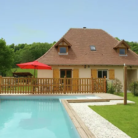 Modern Holiday Home With Private Pool Loubressac Buitenkant foto